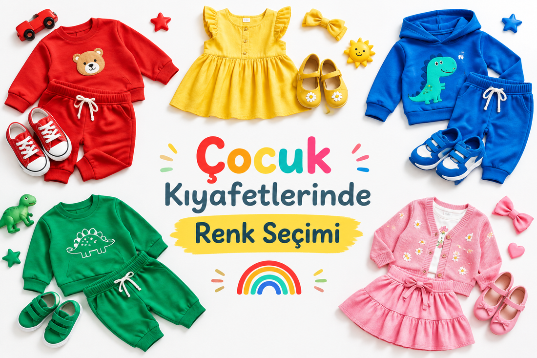 Çocuk Kıyafetlerinde Renk Seçimi ve Psikolojisi